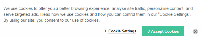 Omnisend's opt-in for cookies require an affirmative action