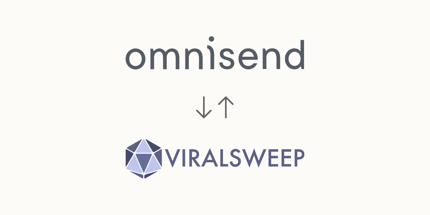 Omnisend's new ViralSweep integration