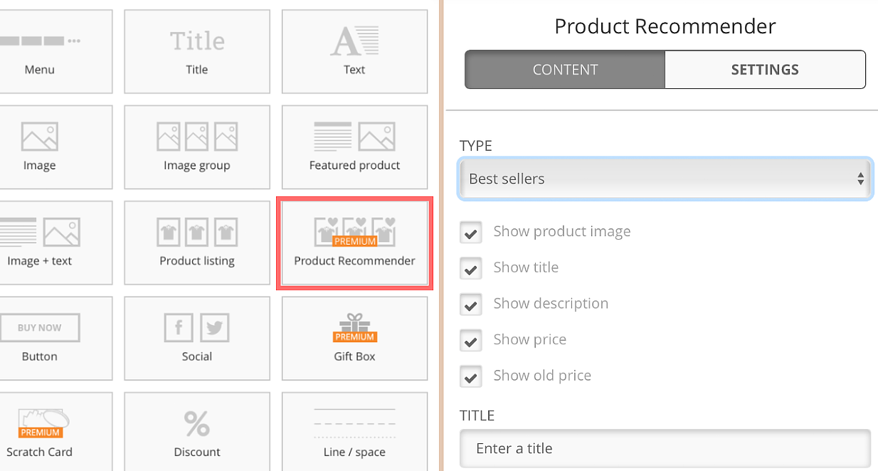 Our new Product Recommender allows you to automatically import your top sellers or newest products into your newsletters