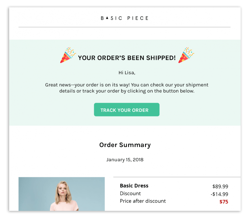 Use your cancellation confirmation emails to delight your customers
