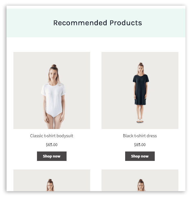 Use your cancellation confirmation plus an automated product recommender to win back your lost sales