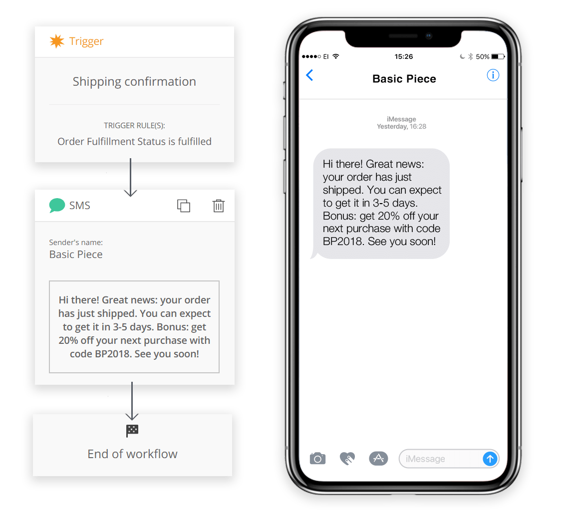 Augmentez votre engagement, vos conversions et vos ventes avec la nouvelle fonctionnalité de marketing par SMS d'Omnisend