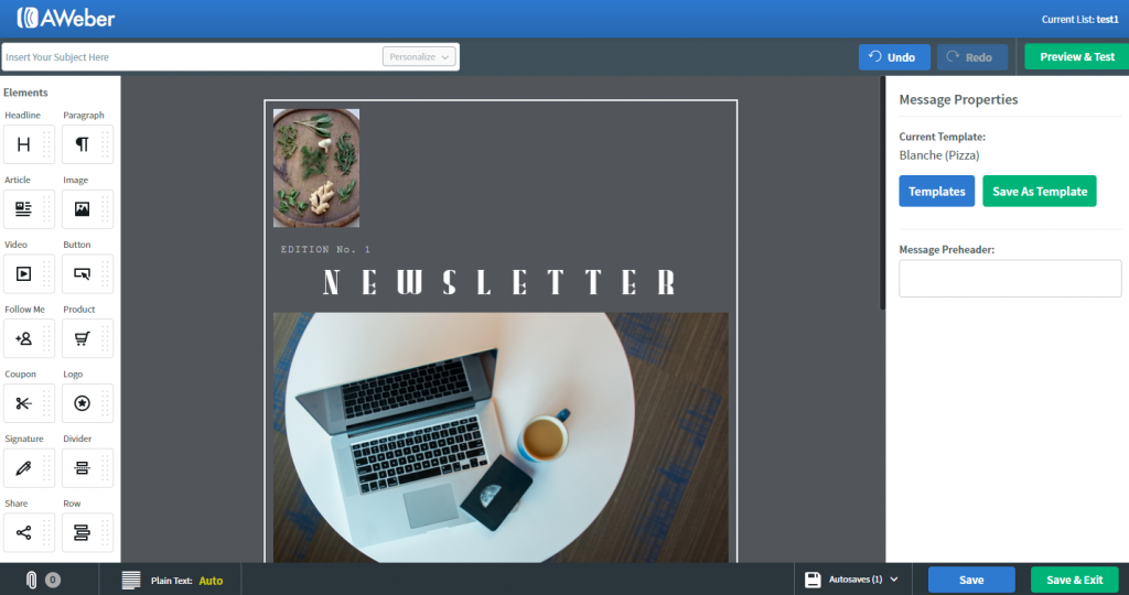 aweber campaign