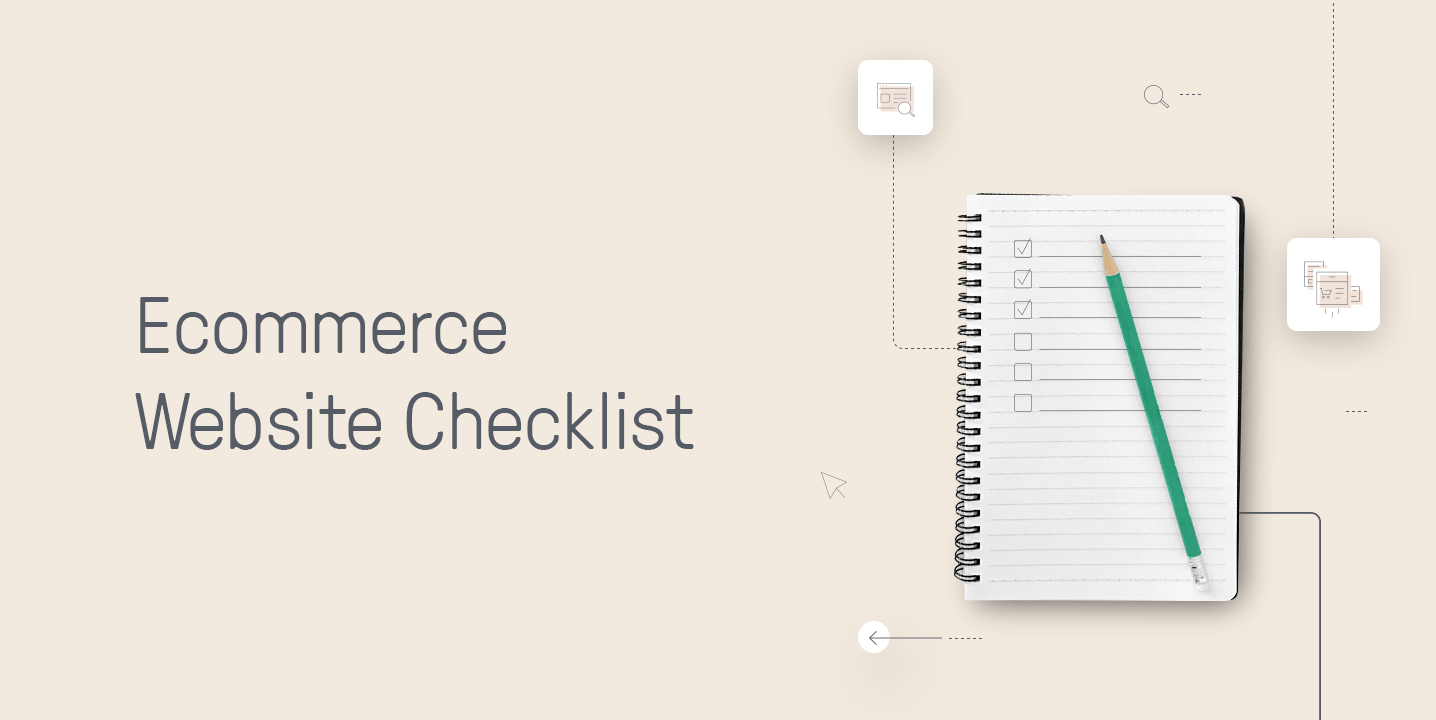 ecommerce website checklist