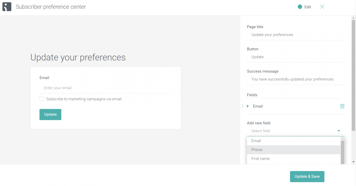 updating email preferences: keeping your subscriber list clean