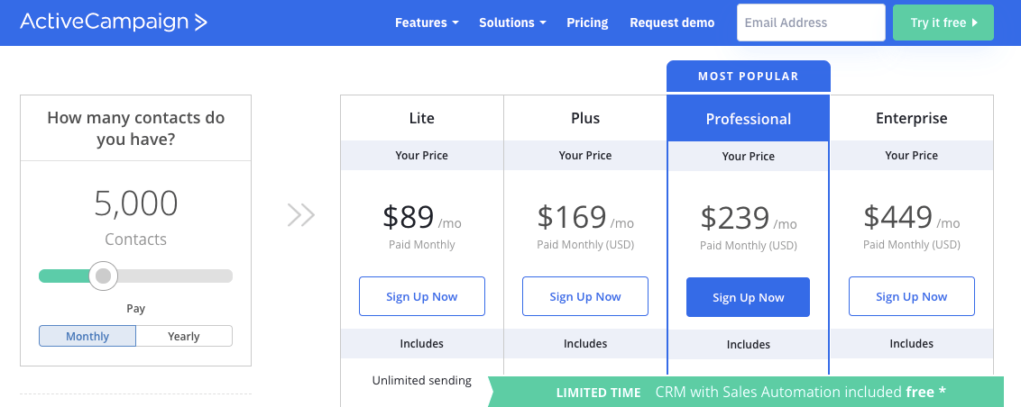 active-campaign-pricing-information