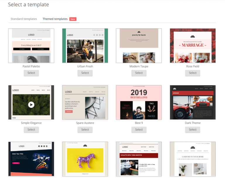 Omnisend templates