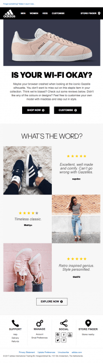 social and email marketing
