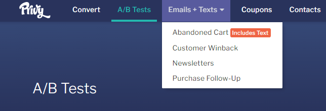 privy email types