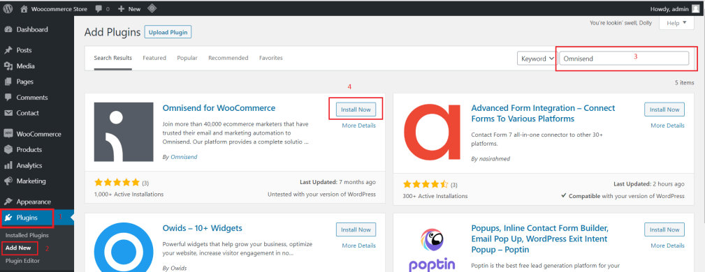 woocommerce app listing