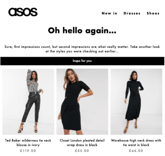 Asos Fashion ecommerce trends