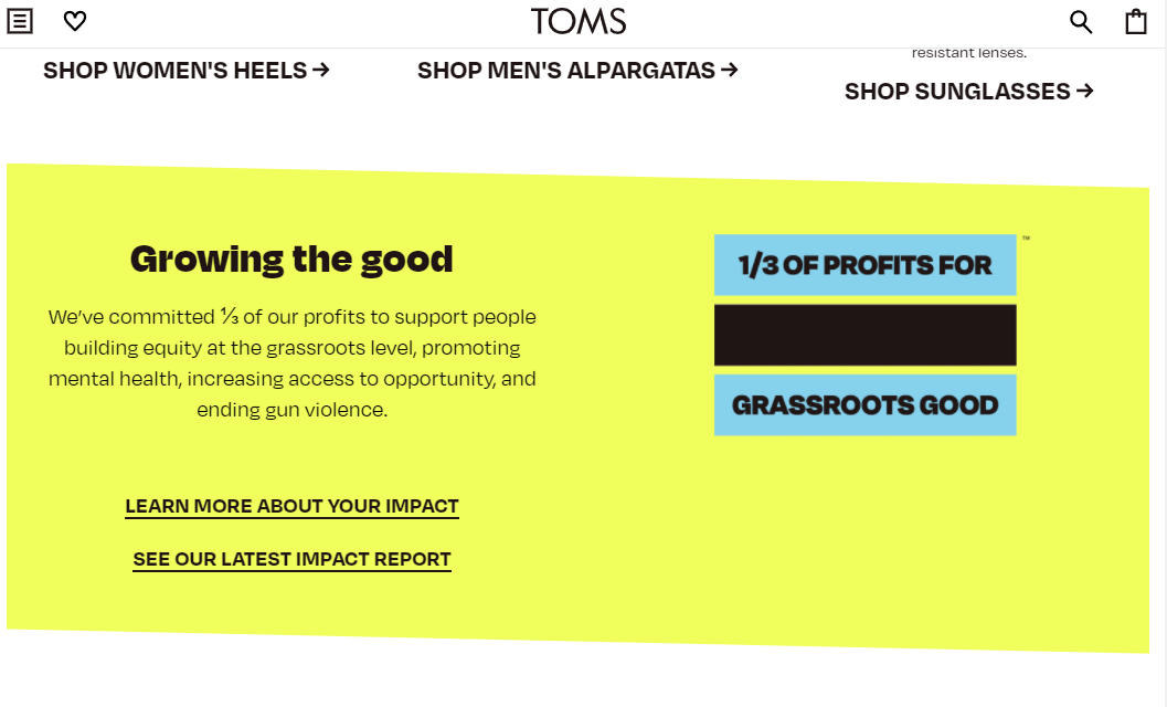 toms buy one get one model