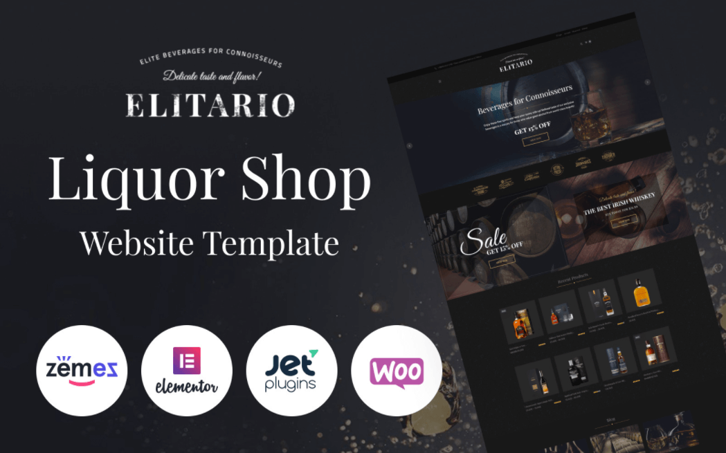 Elitario Woocommerce theme