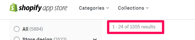 shopify app store