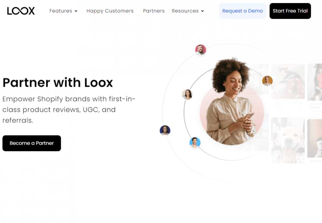 loox saas affiliate program