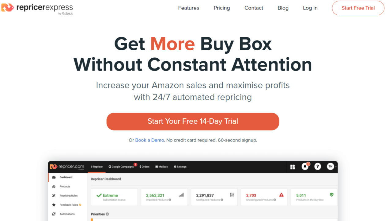 repricer express amazon tool