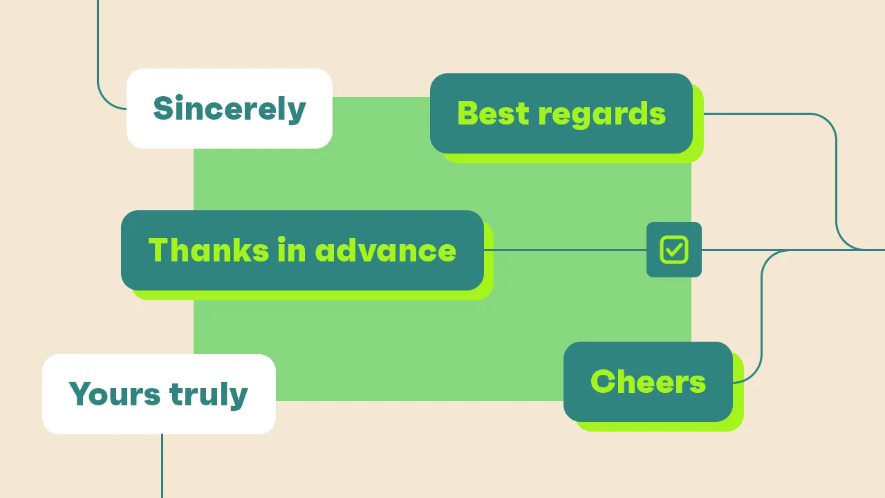 How to end an email: 100+ different sign-offs to inspire you