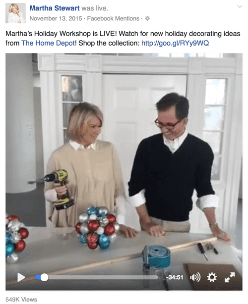 Example of an ad inviting to holiday workshop