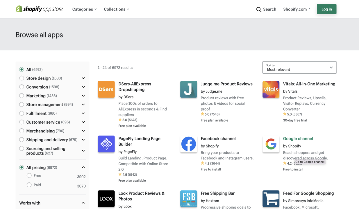 10 Shopify apps