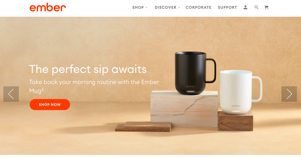 Ember ecommerce store