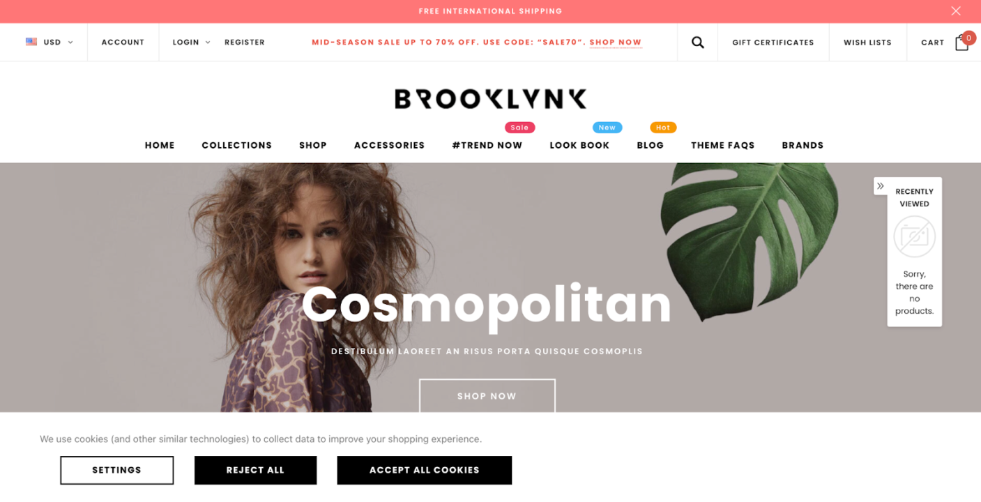 Brooklynk Bigcommerce theme