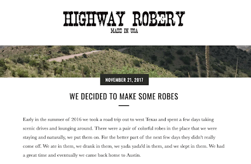 Highway Robery