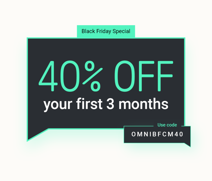 promo code black friday omnisend