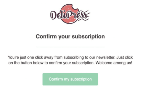 double opt in form