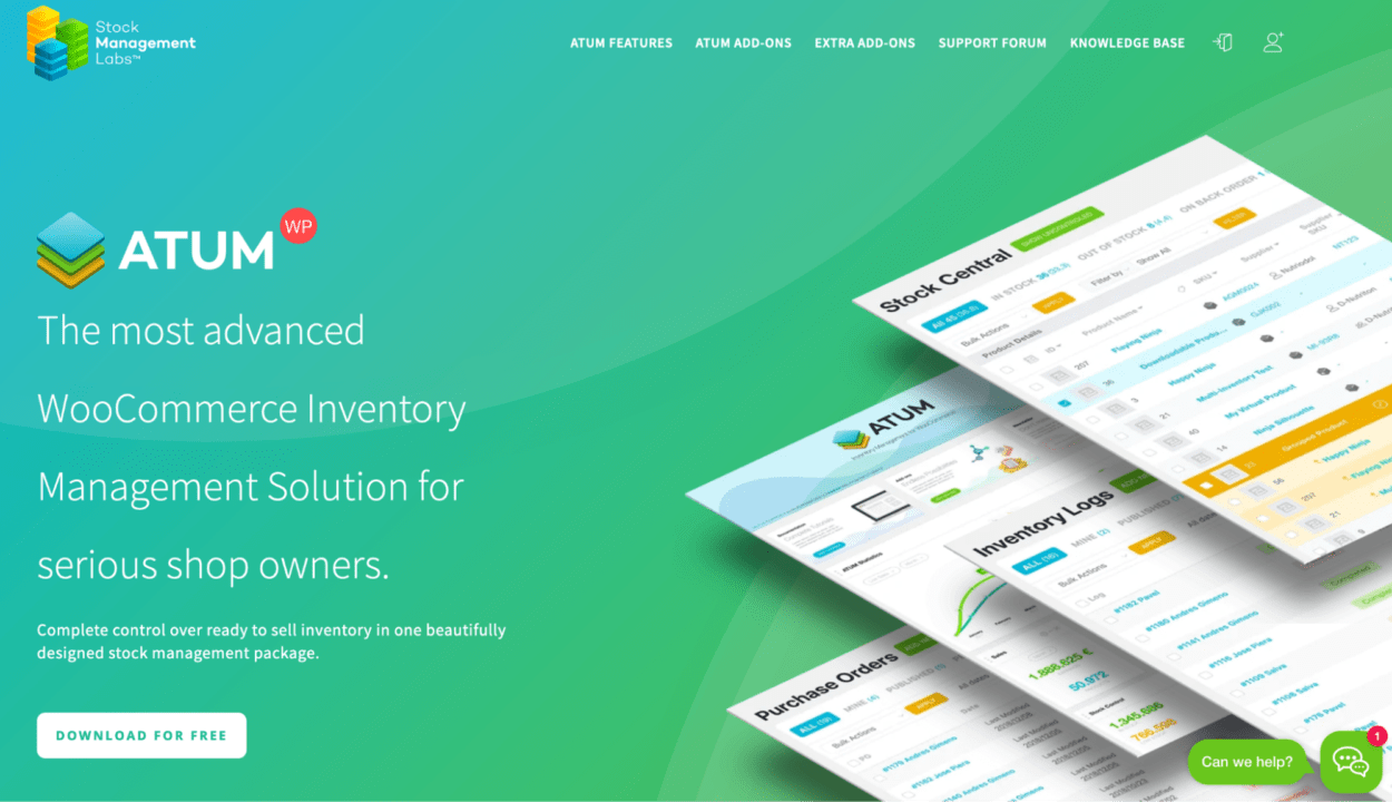 ATUM Inventory Management for WooCommerce