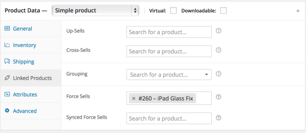 Force Sells plugin