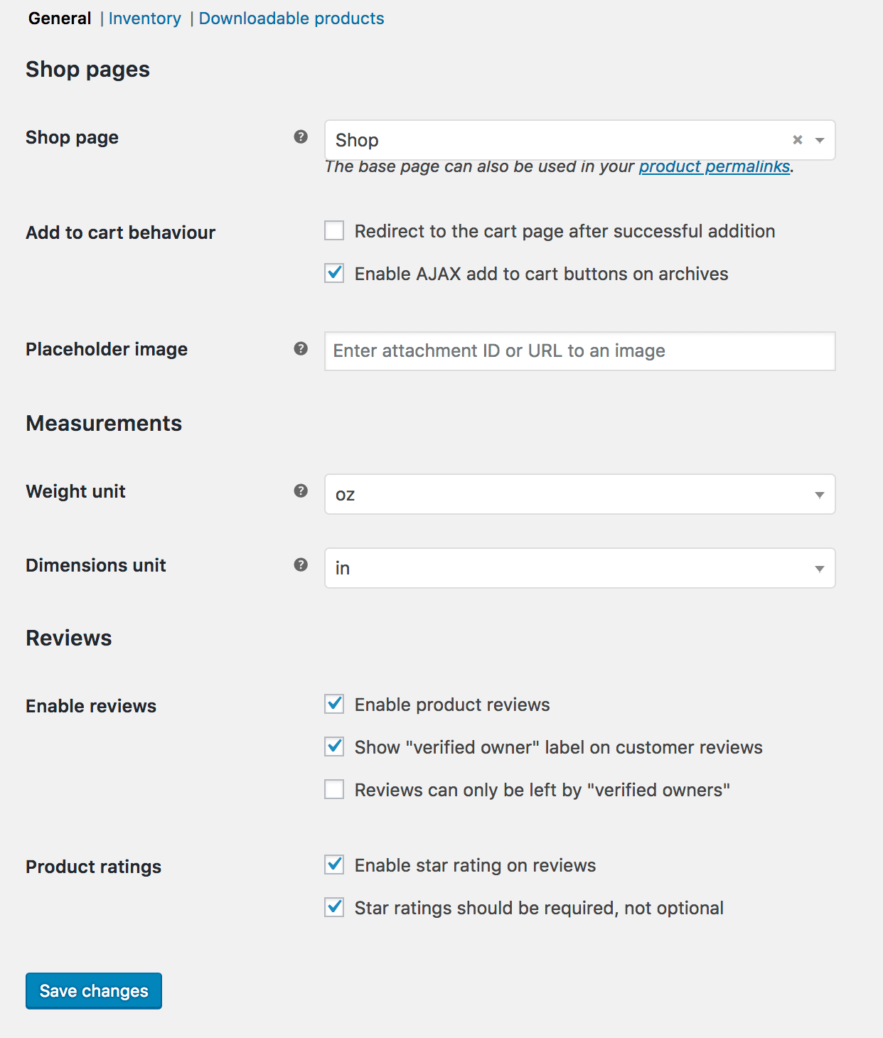 possibility to modify the payment and shipping-related options of your ecommerce store