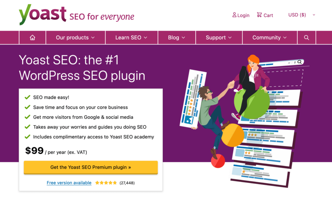 Yoast SEO plugin
