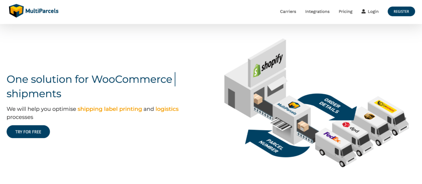 Multiparcels Shipping for WooCommerce