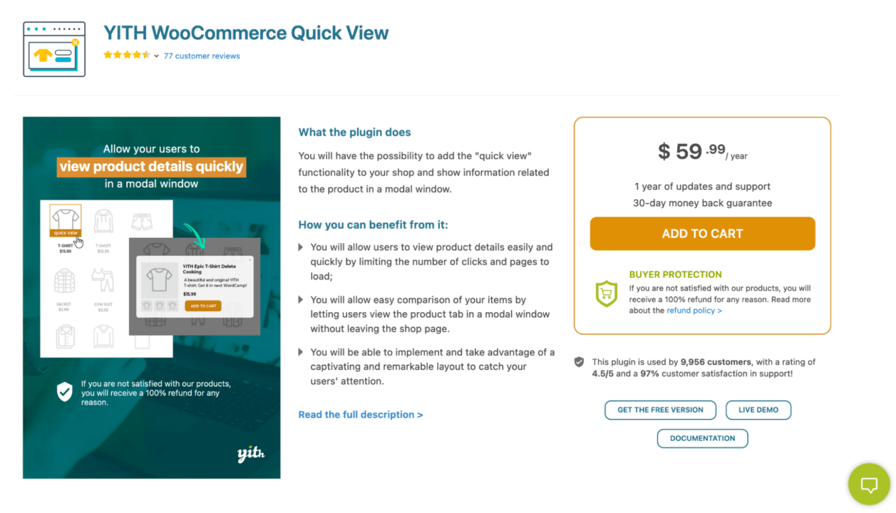YITH WooCommerce Quick View