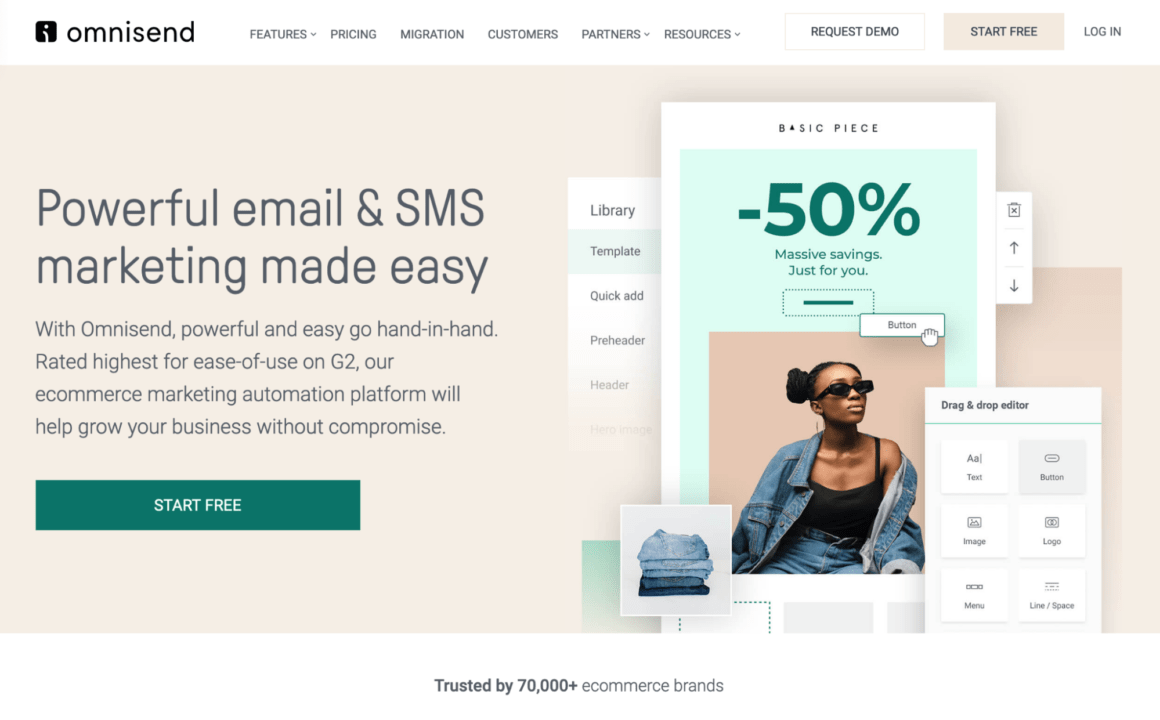 omnisend woocommerce follow up email plugin