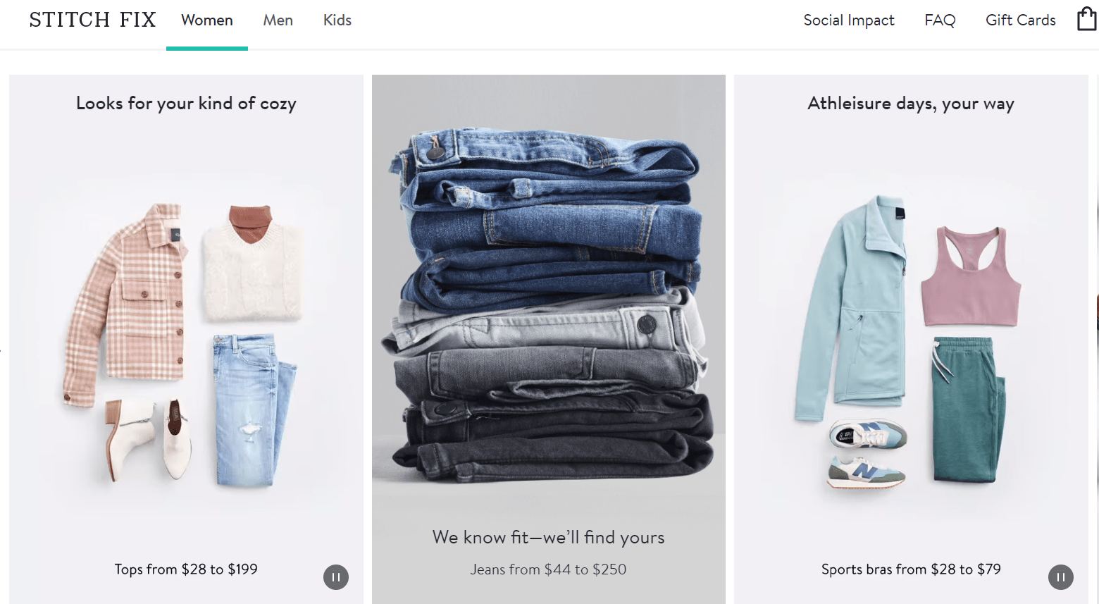 collections for women clothes