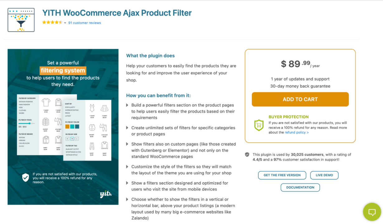 YITH WooCommerce Ajax Product Filter