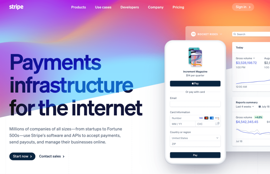 Stripe app