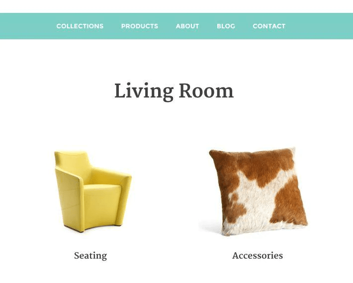 Shopify collections