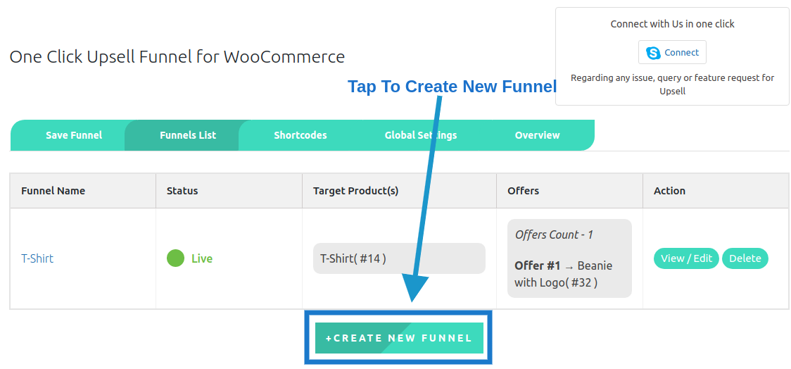 One-Click Upsell Funnel plugin