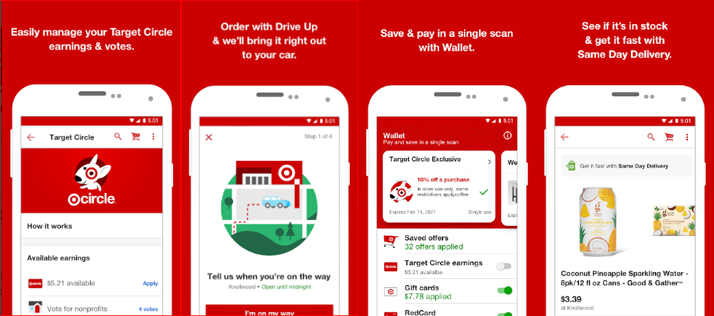 target mobile shopping experience