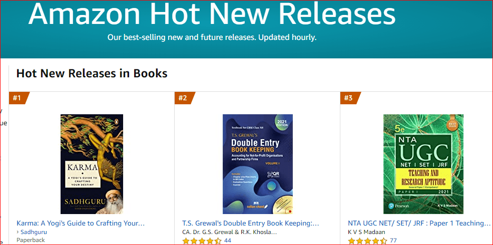 amazon hot new releases