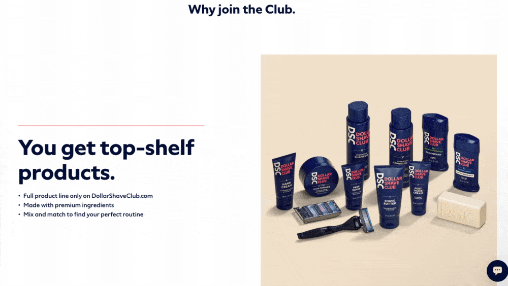 dollar shave club
