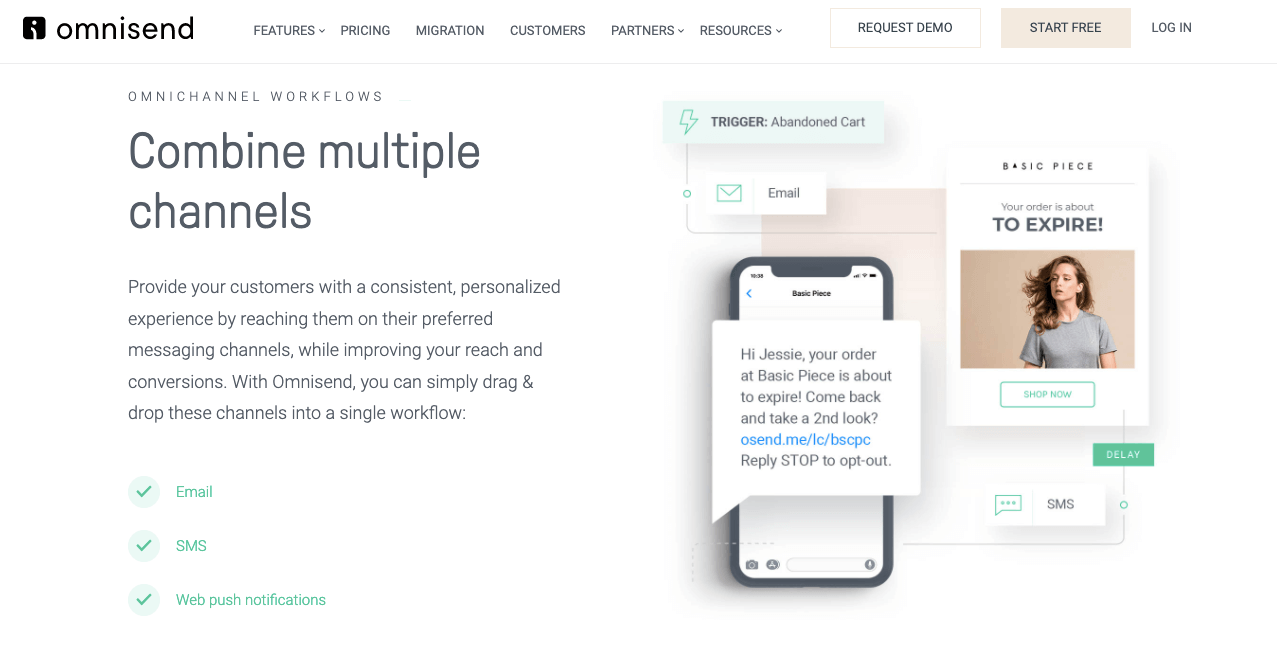 email automation tool omnisend