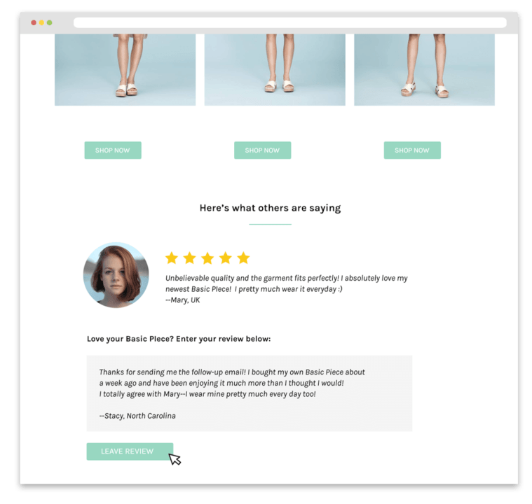 ask for feedback for you woocommerce follow up email