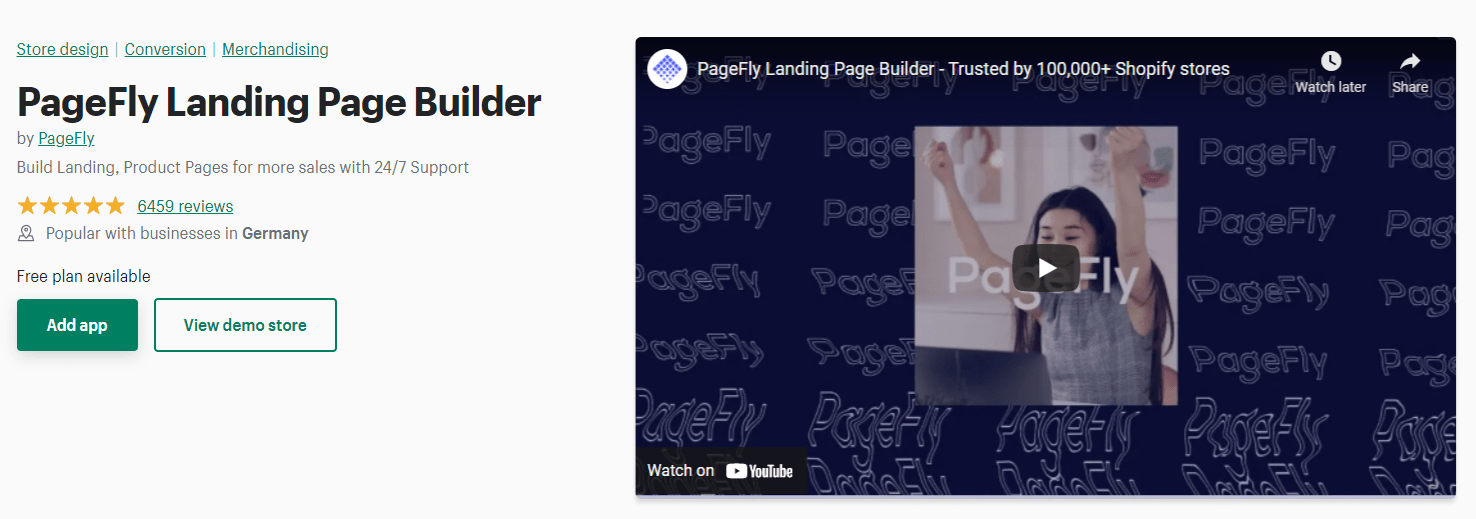 PageFly Landing Page Builder