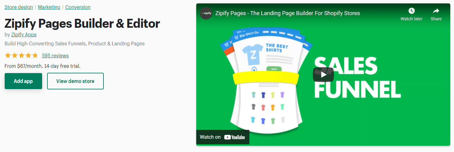 Zipify Pages Builder & Editor