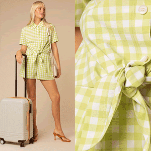 example of a GIF emphasising various options of dresses