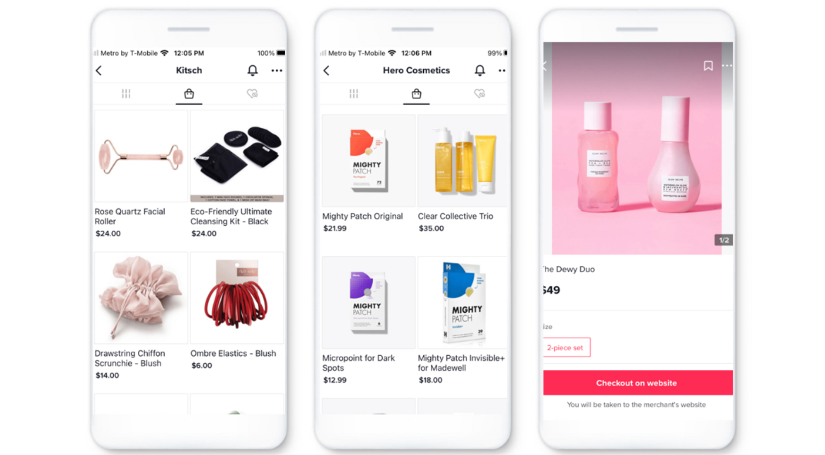 tiktok features for ecommerce 