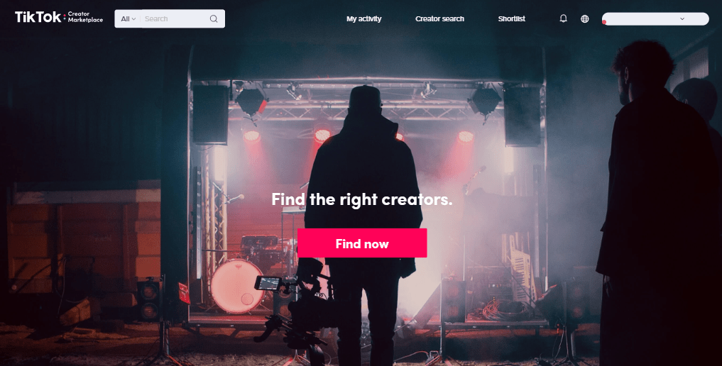TikTok creators marketplace